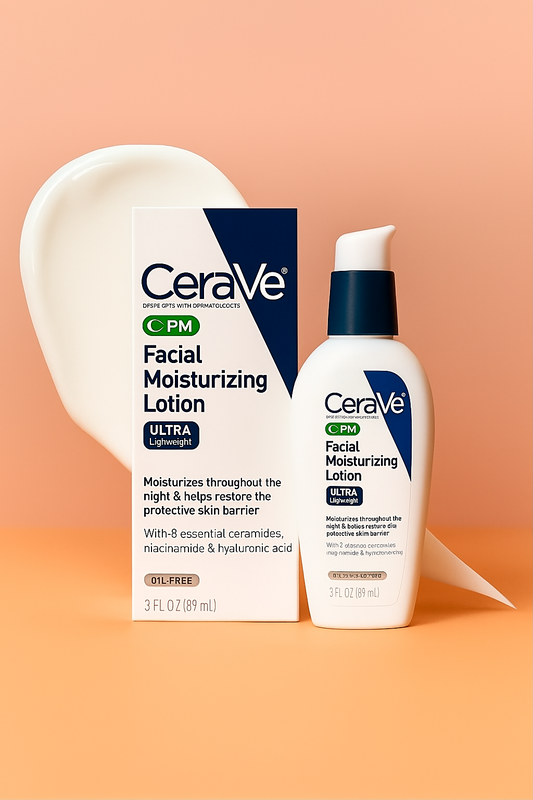 CeraVe PM Facial Moisturizing Lotion